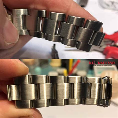 rolex band repair|rolex stretched band repair cost.